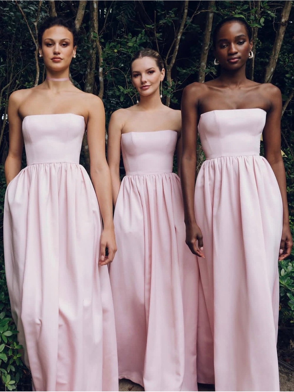 Jenny Yoo Laney bridesmaid dress in powder pink